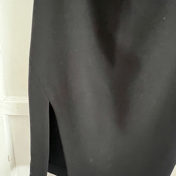 "Likely" Black Asymmetrical Evening Dress size 4 - Picture 3 of 6